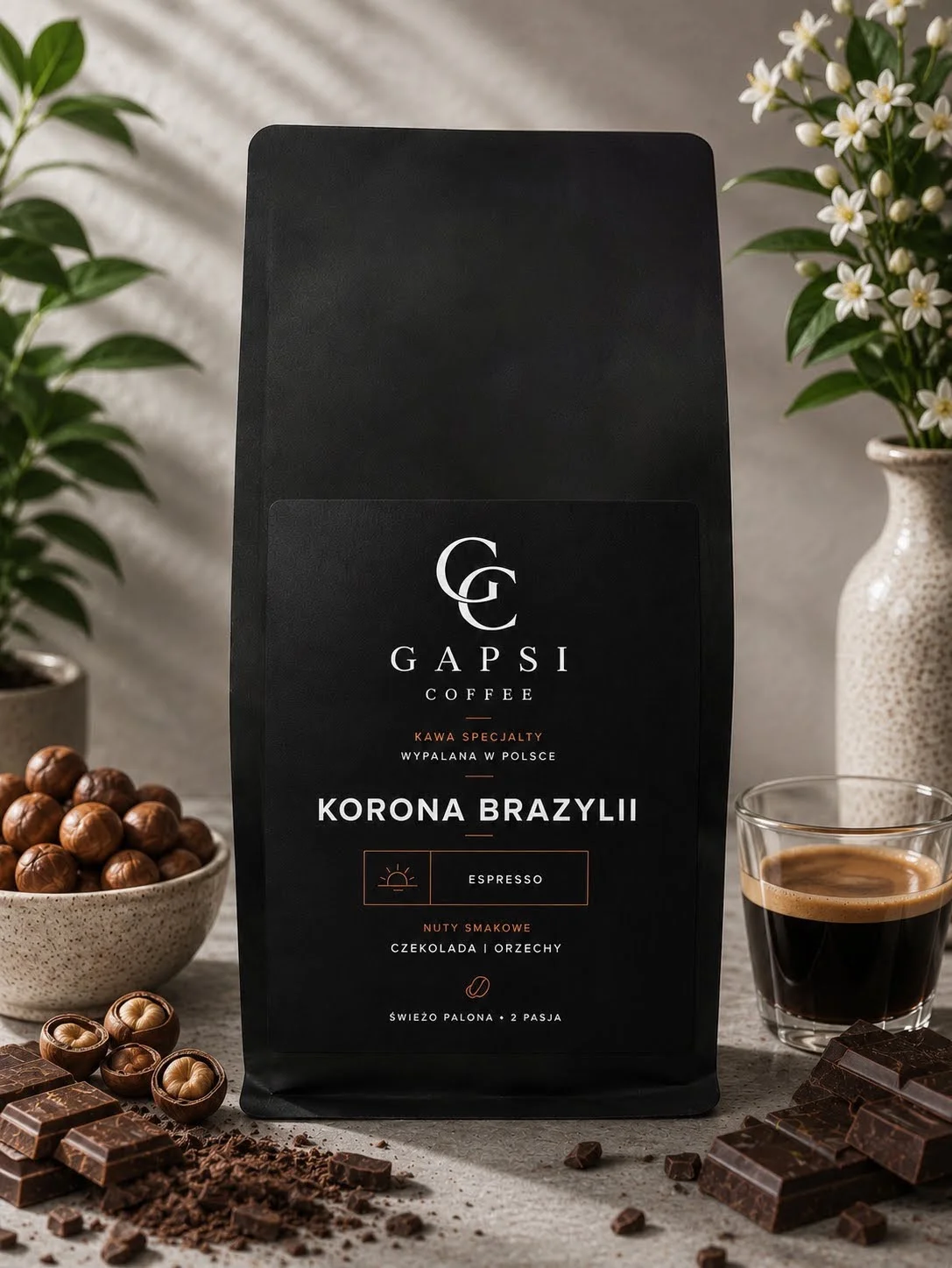 Kawa ziarnista GAPSI Coffee KORONA BRAZYLII