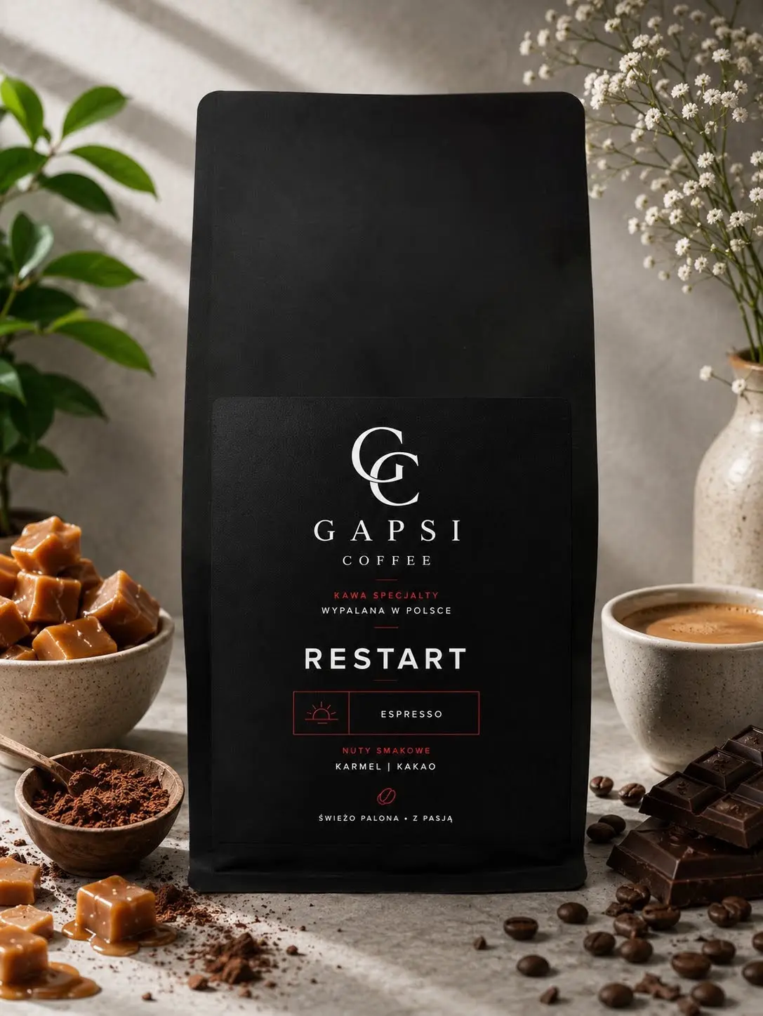 Kawa ziarnista GAPSI Coffee RESTART
