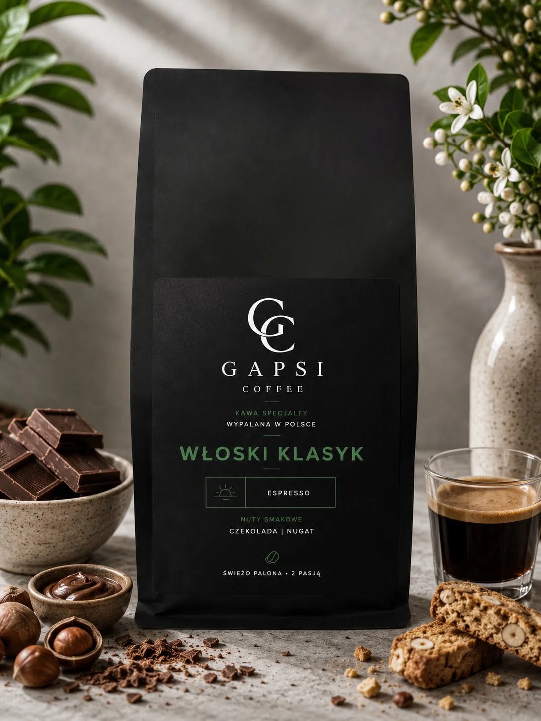 Kawa ziarnista GAPSI Coffee WŁOSKI KLASYK